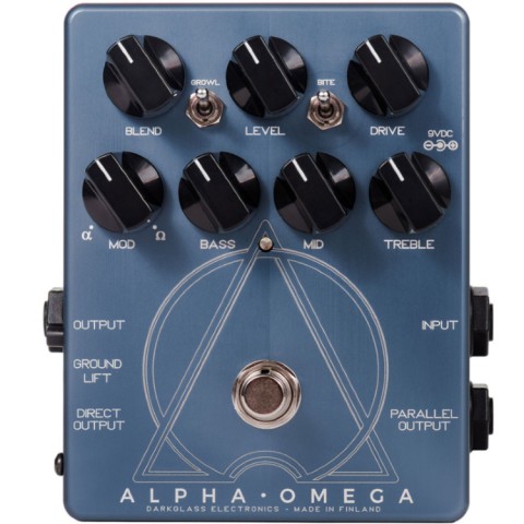 Darkglass Electronics Alpha Omega - Dual Distortion Pedal Darkglass Electronics Alpha Omega - Dual Distortion Pedal